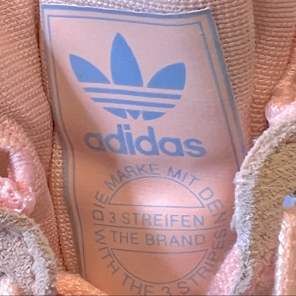 Women's adidas-Iniki Runner-CLEAR ORANGE PERIWINKLE- CG6025-Sz 8.5 - Picture 10 of 14